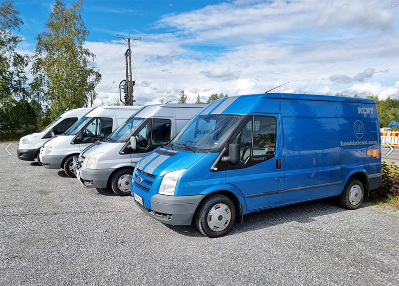 Pakettiauton vuokraus Tampere